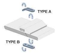 Ballastic Door Hasp Assemblies