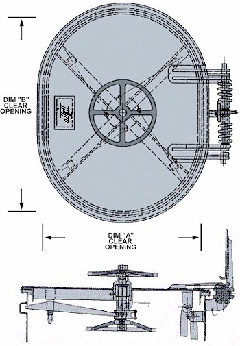 Hatch, Raised, Oval, WTQA