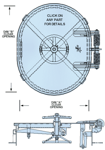 Hatch, Raised, Oval, WTQA