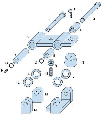 Weathertight Door Hinge